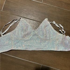 Sequin bralette